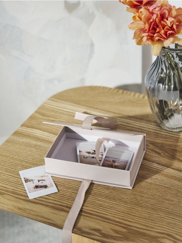 Sinsay - Cutie din hârtie pentru fotografii - bej