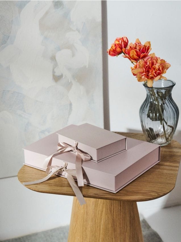 Sinsay - Cutie din hârtie pentru fotografii - bej