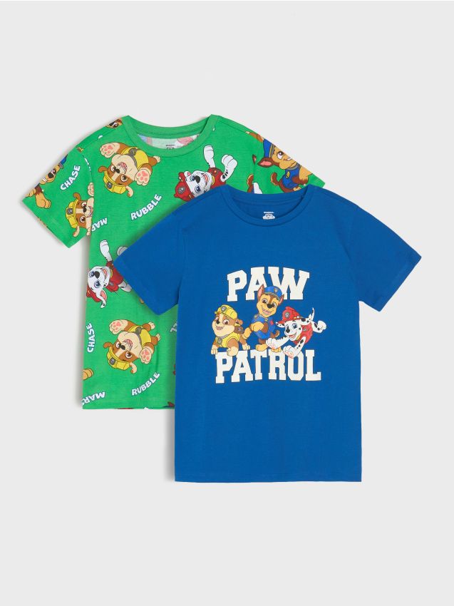 Sinsay - Tricouri 2 pack PAW Patrol - multicolor