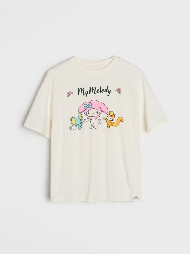 Sinsay - Pamučna majica s printom My Melody