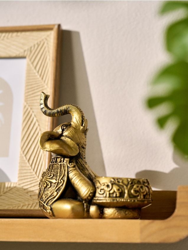 Sinsay - Suport pentru lumânare tip tealight în formă de elefant - multicolor