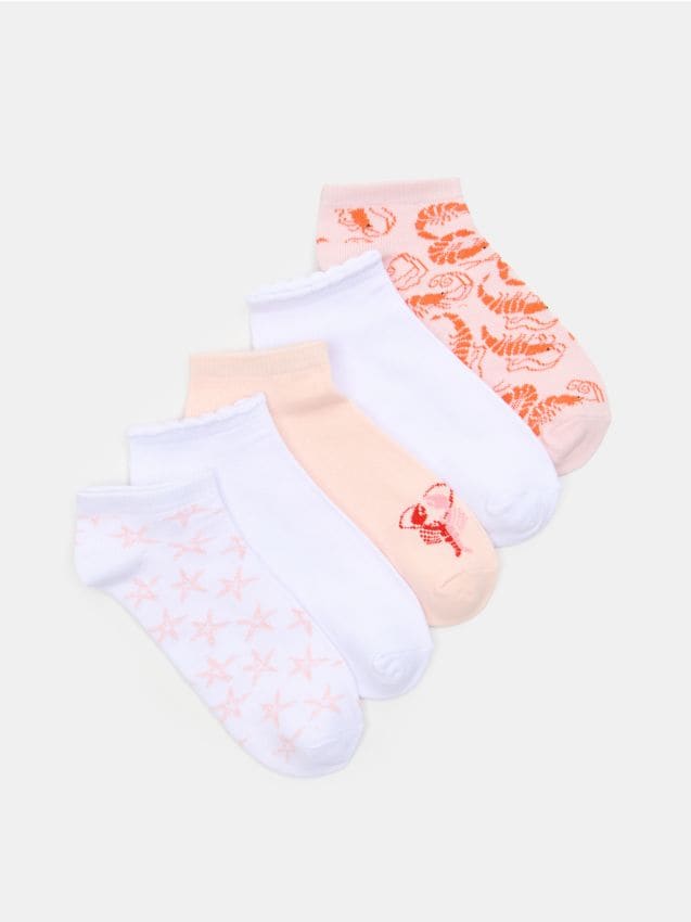 Sinsay - Șosete scurte 5 pachete - multicolor