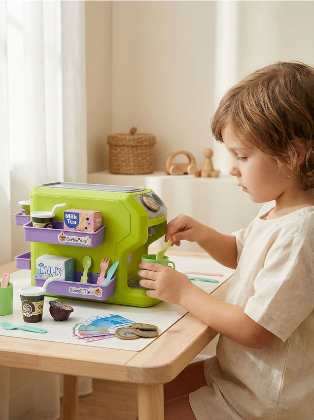 Sinsay - Jucărie - aparat de cafea cu mini magazin - multicolor