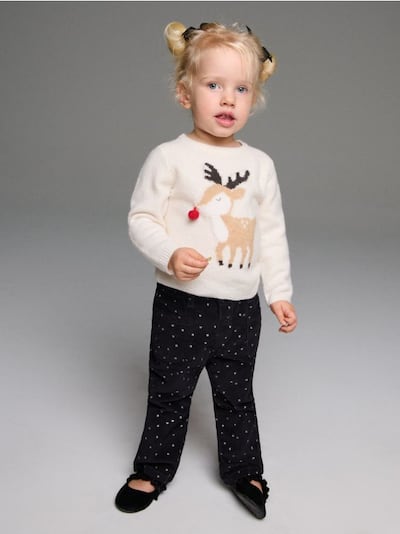 Praznični džemper sa irvasom