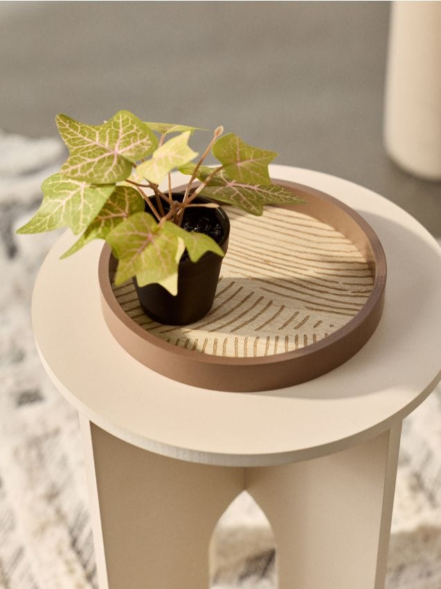 Sinsay - Tavă decorativă cu model - bej