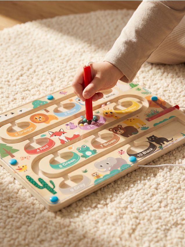 Sinsay - Tablă educațională magnetică sorter cu bile - multicolor
