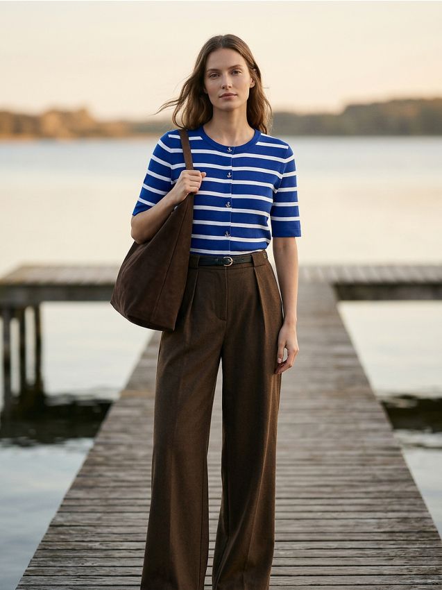 Sinsay - Bluză cu conținut ridicat de viscoză - albastru