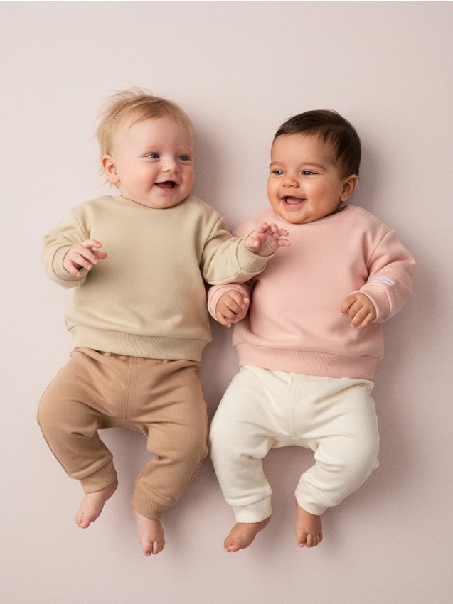 Sinsay - Súprava 2 mikín - pastelová ružová