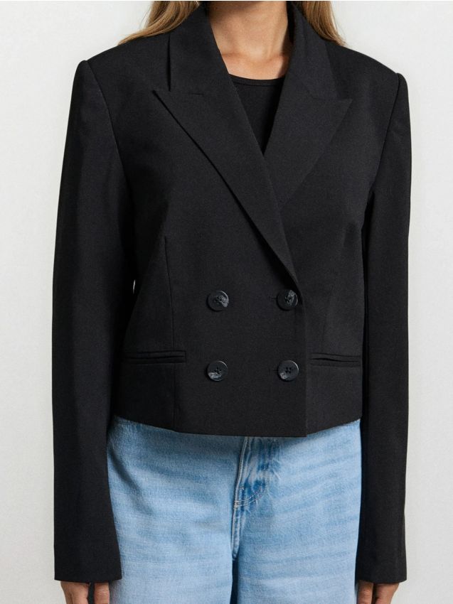 Sinsay - Krátke sako - čierna