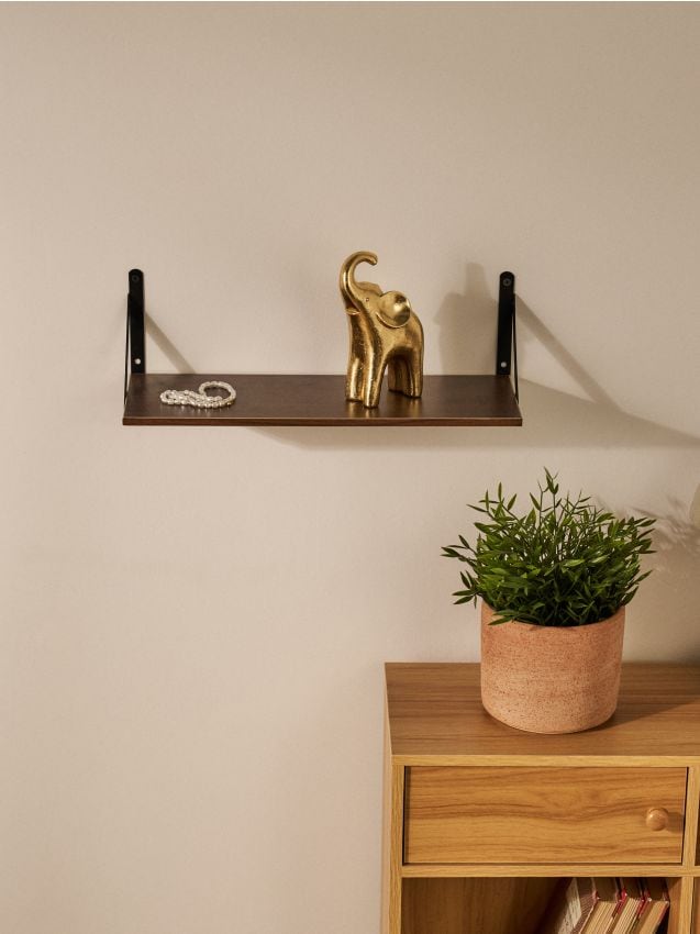 Sinsay - Raft suspendat cu model imitație lemn - bej