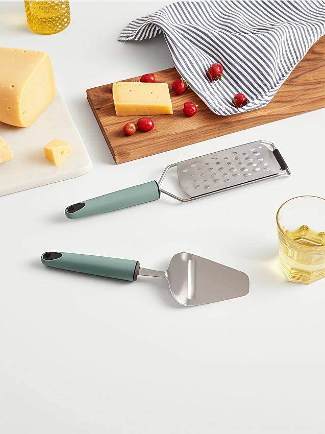 Sinsay - Răzătoare din oțel inoxidabil 2 pack - verde-mentă