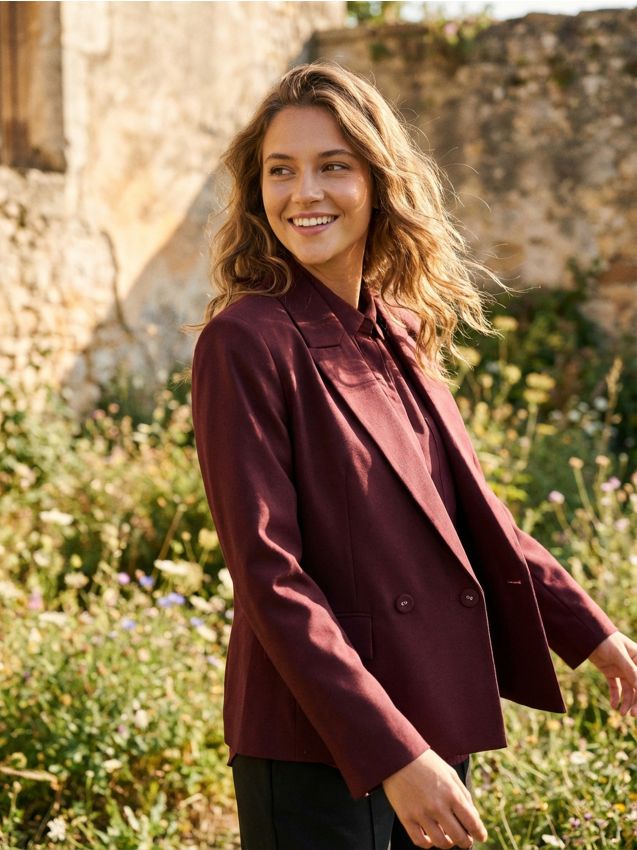 Sinsay - Sacou - bordo