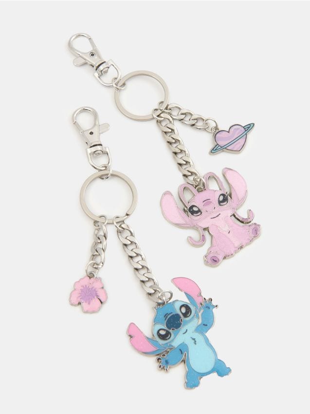 Sinsay - Set de brelocuri cu motiv Stitch – 2 buc. - multicolor