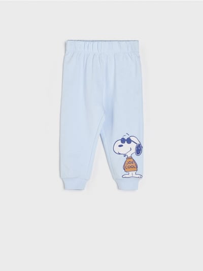 Pantaloni sport jogger Snoopy