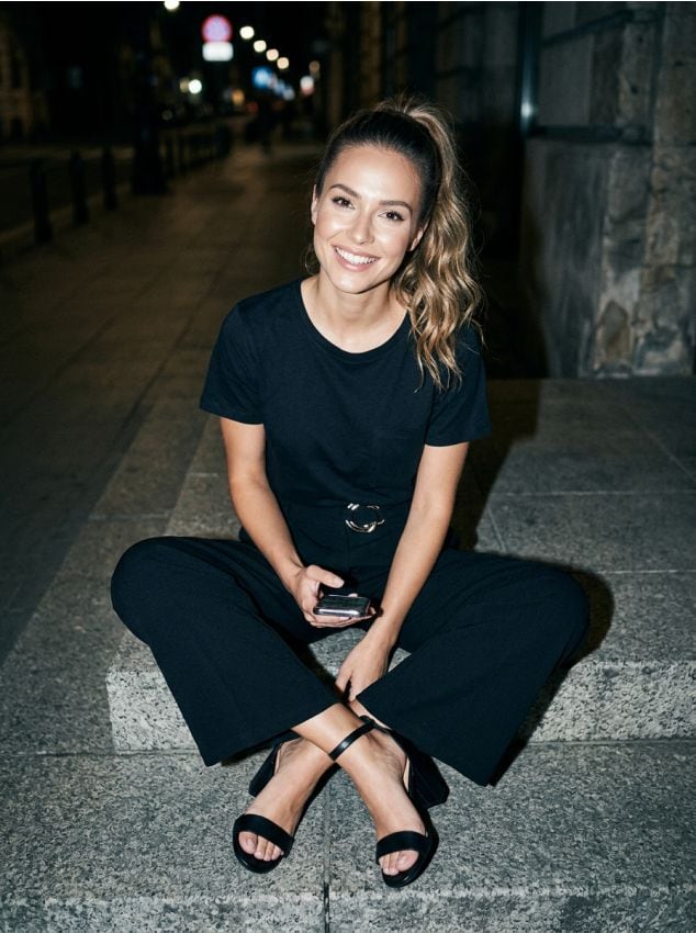 Sinsay - Tricou basic - negru