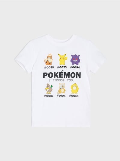 Bavlněná košilka s potiskem Pokemon