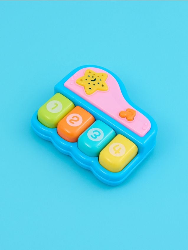 Sinsay - Hudobná hračka - Interaktívny klavír - viacfarebná