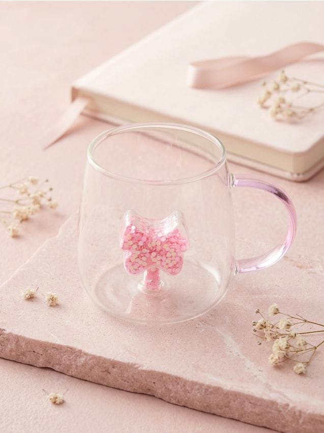 Sinsay - Cană cu fundiță - clear