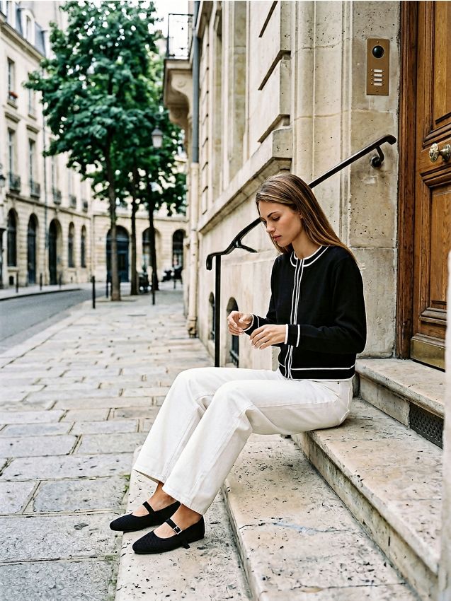 Sinsay - Cardigan cu tiv în contrast - negru