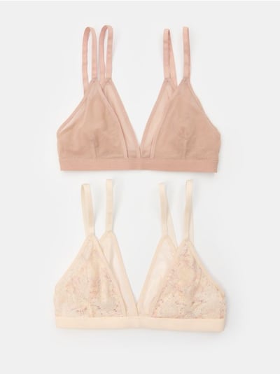 Miękkie biustonosze 2 pack