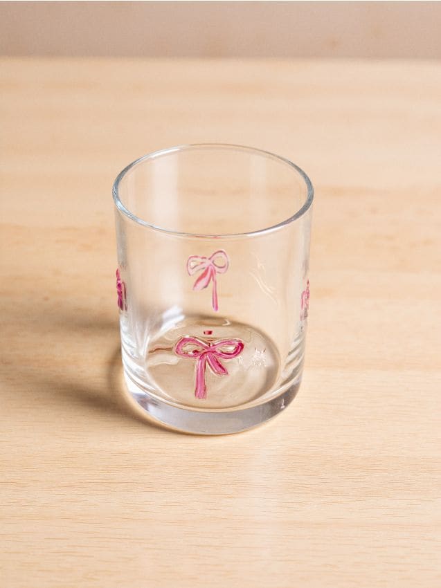 Sinsay - Pohár so štrukturálnymi detailmi - pastelová ružová