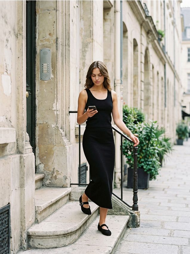 Sinsay - Pulover basic cu bretele - negru