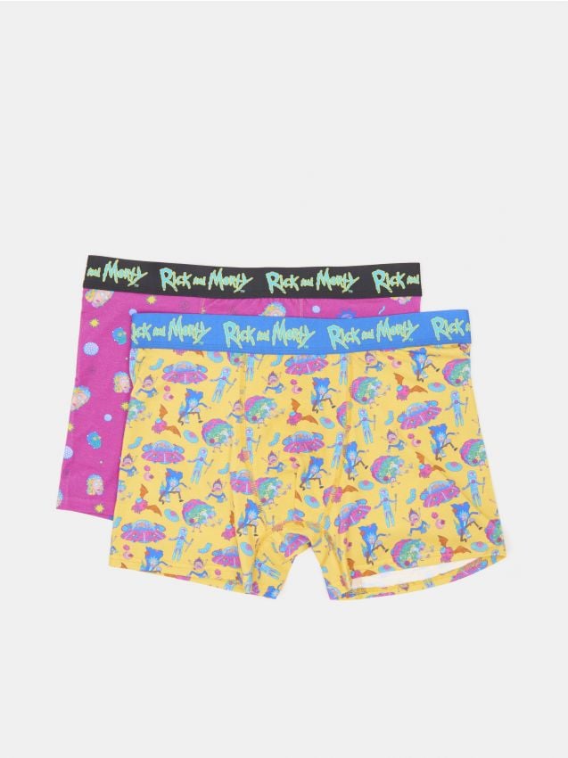 Rick and Morty boxers 2 pack Color multicolor - SINSAY - 7620C-MLC