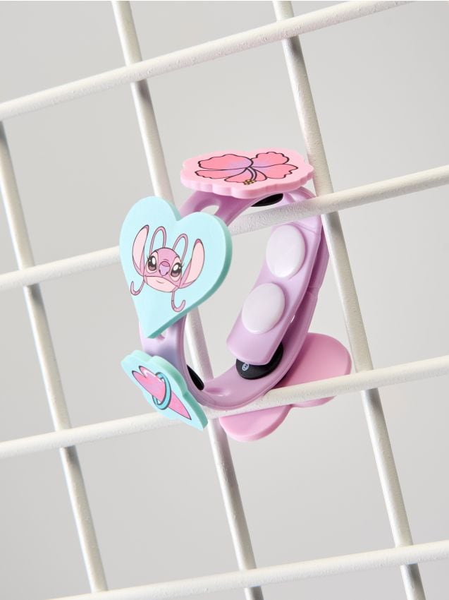 Sinsay - Brățară cu insigne interschimbabile 5 pack Stitch - multicolor