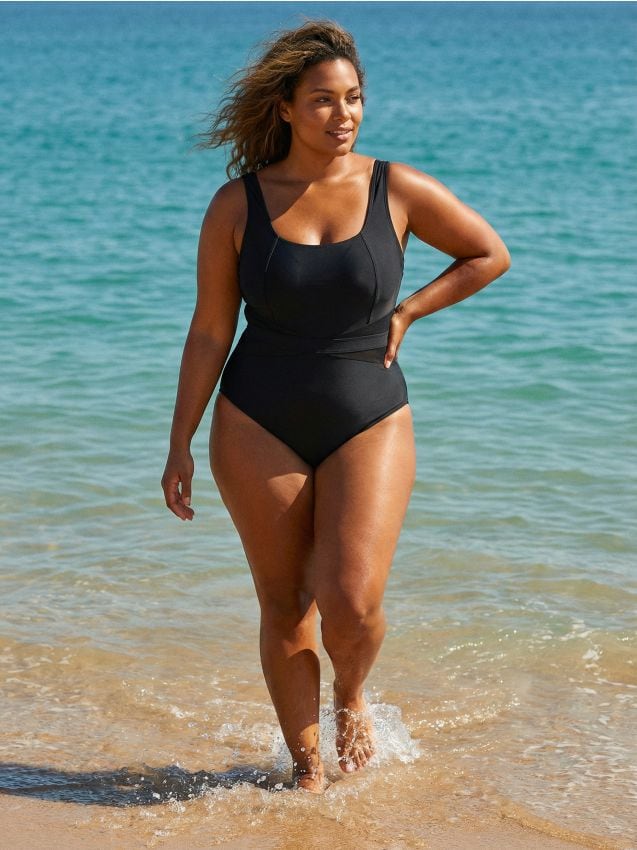 Sinsay - Costum de baie întreg - negru