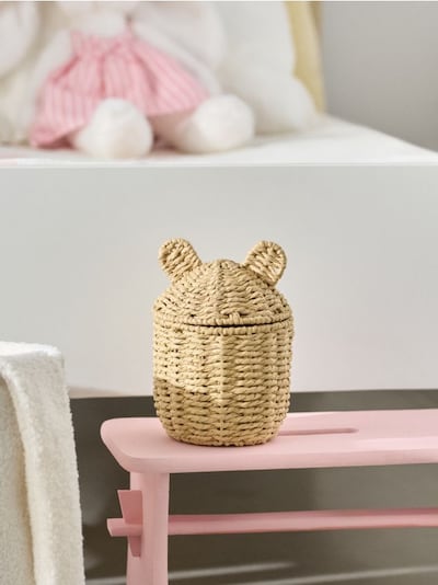 Aufbewahrungskorb mit Deckel