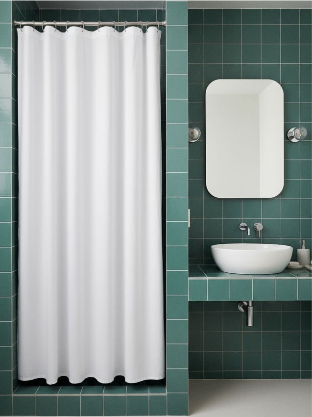 Sinsay - Perdea de duș - alb
