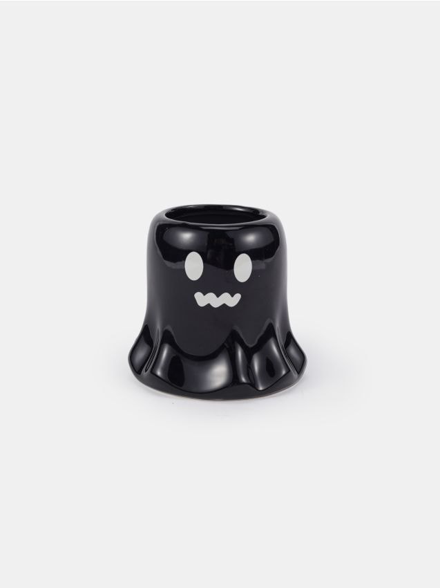 Sinsay - Vonná sviečka na Halloween Pumpkin cream brule - čierna