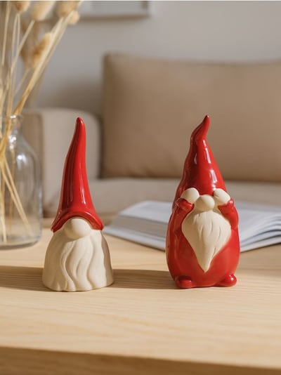 Dekoracje świąteczne w kształcie skrzatów 2 pack