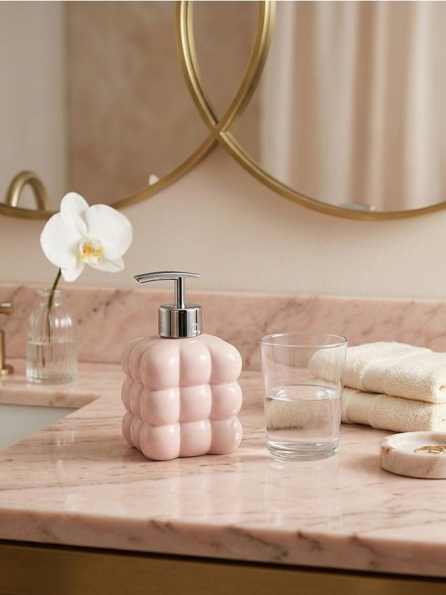 Sinsay - Dozator pentru săpun lichid - roz-pastel