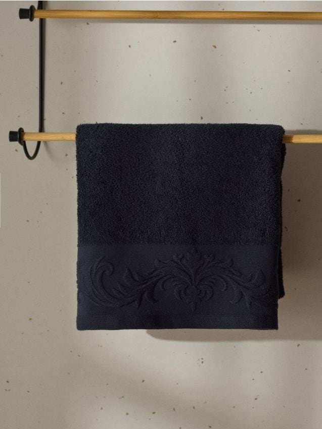 Sinsay - Prosop cu model jacquard - negru