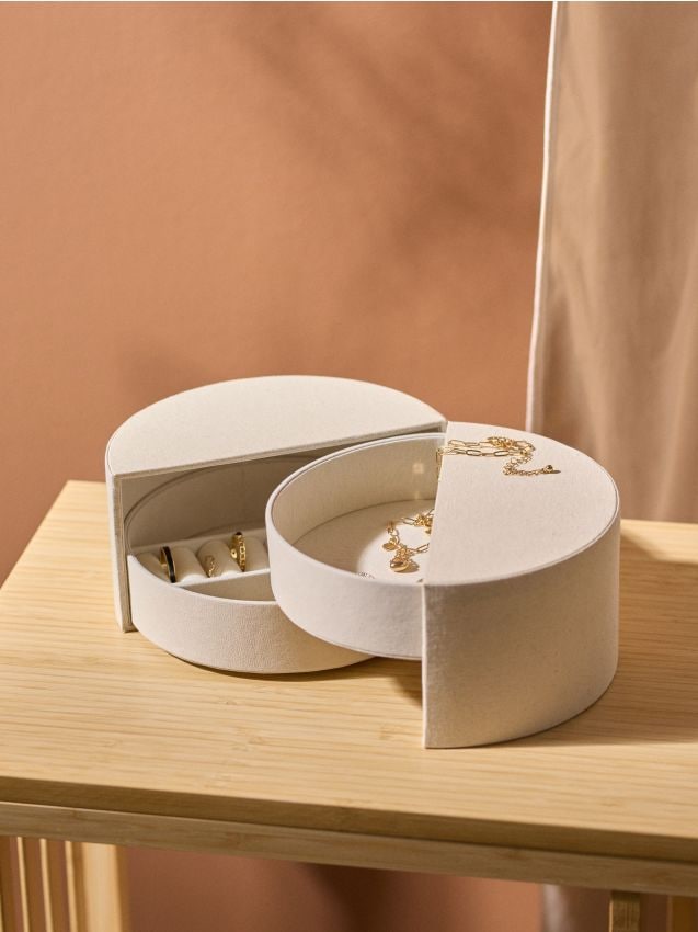 Sinsay - Casetă rotundă - nude