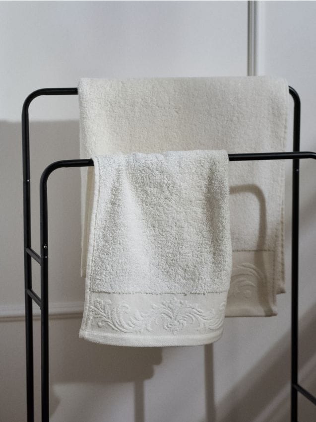 Sinsay - Set de prosoape 2 pack - crem