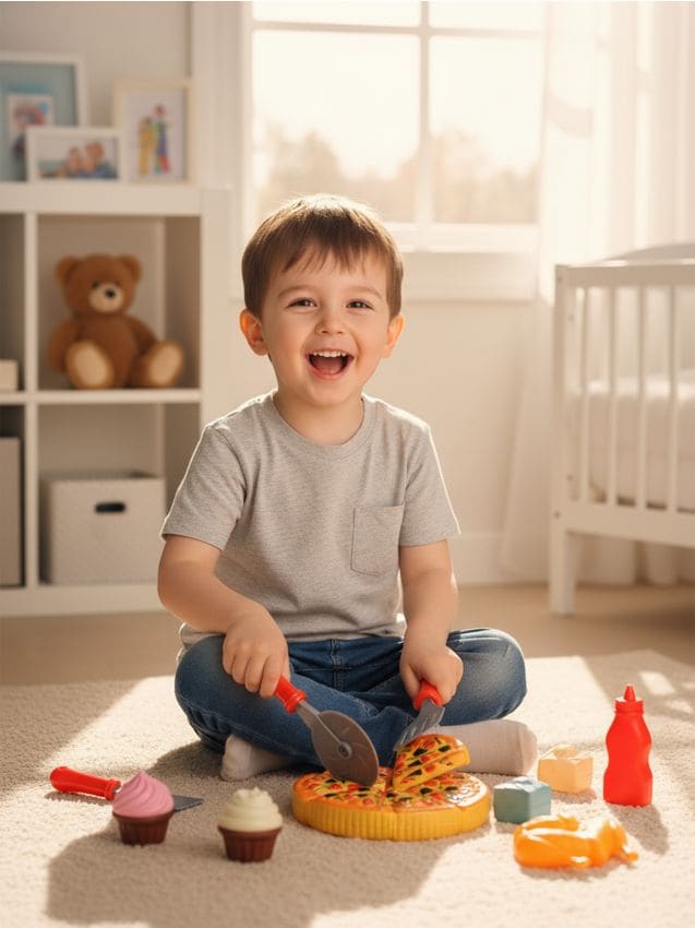 Sinsay - Jucărie – Pizza de tăiat cu accesorii - multicolor