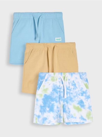 Set de 3 perechi de pantaloni scurți