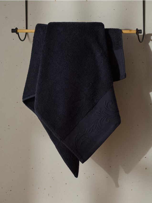 Sinsay - Prosop cu model jacquard - negru