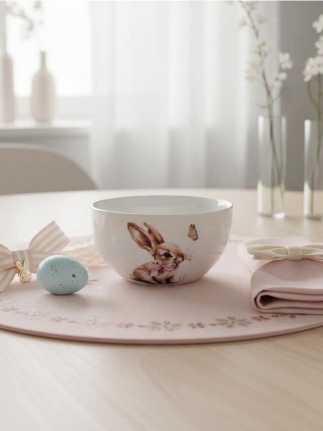 Sinsay - Bol de Paște cu imprimeu iepuraș - multicolor