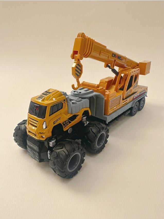 Sinsay - Jucărie - Camion cu macara - galben