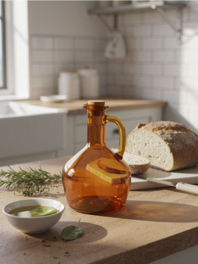 Sinsay - Fľaša na olej - hnedá