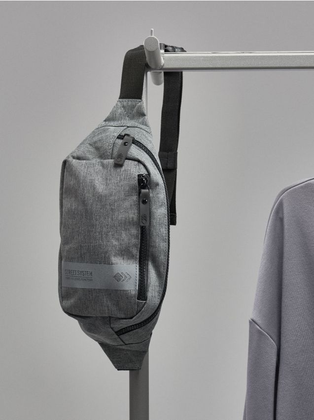 Sinsay - Borsetă - gri deschis