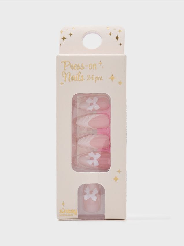 Sinsay - Umelé nechty 24 pack - viacfarebná
