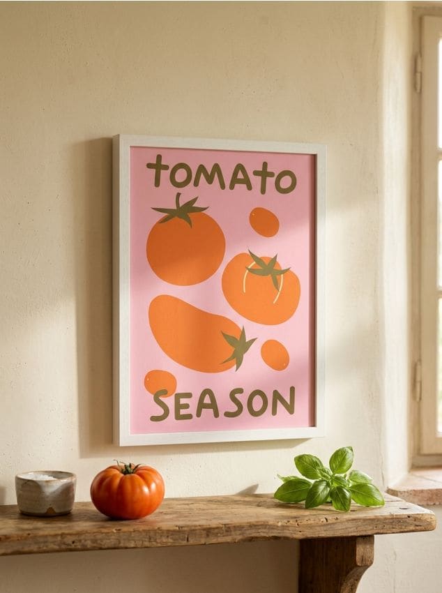 Sinsay - Tabou cu motiv culinar - roz