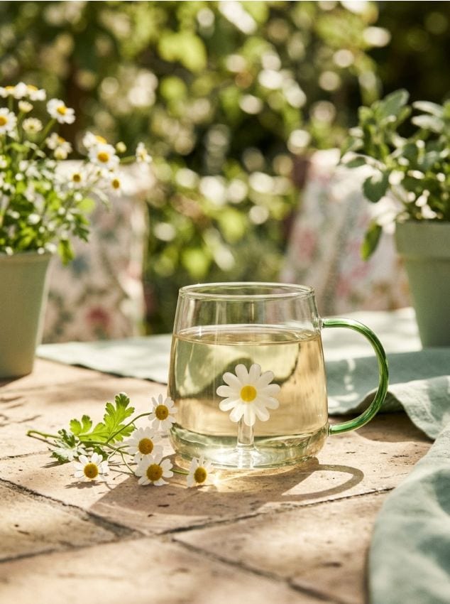 Sinsay - Cană de sticlă cu mâner - multicolor