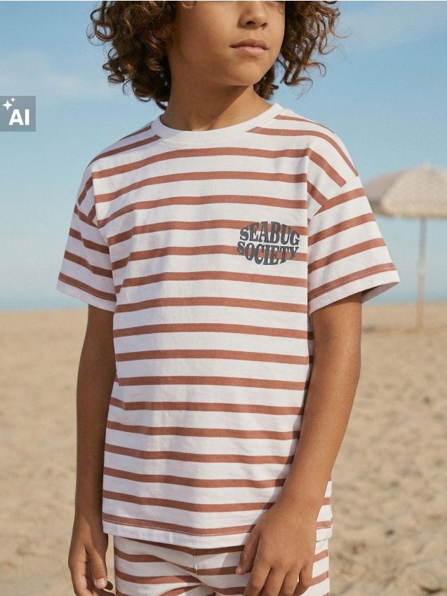 Sinsay - Tricou din bumbac în dungi - multicolor