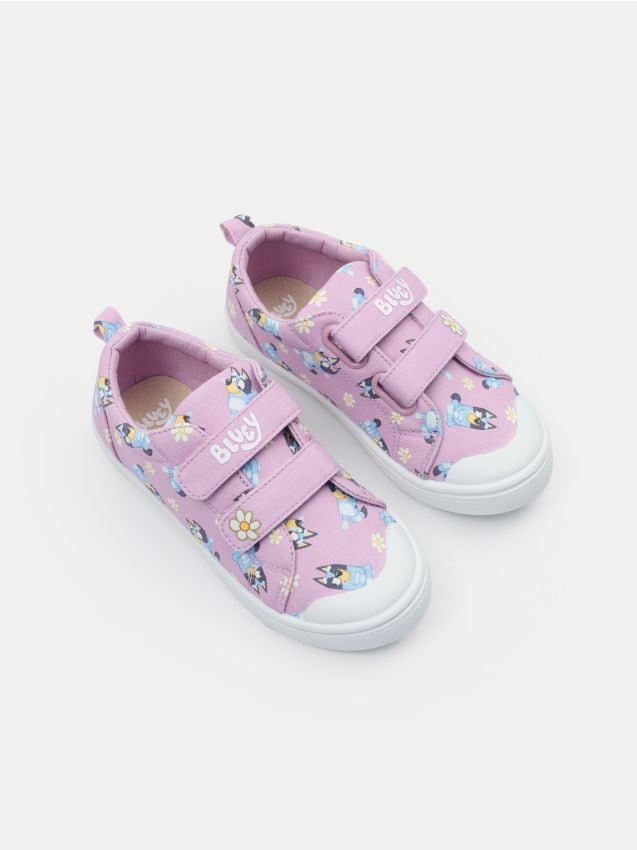 Sinsay - Bawełniane trampki ze skórzaną wkładką 