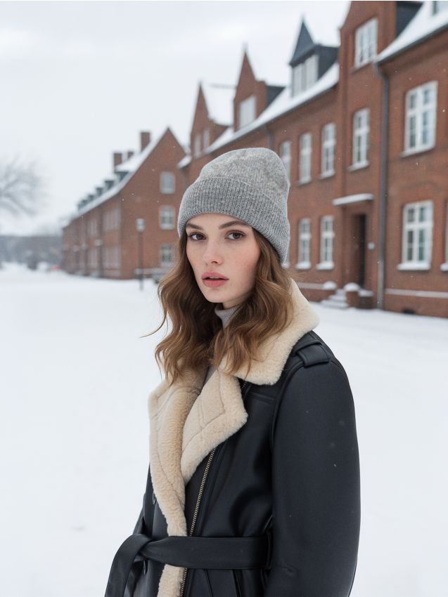 Sinsay - Čiapka beanie - stredne sivá